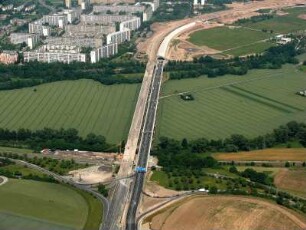 Jena : BAB A 4, Lobdeburg Tunnel