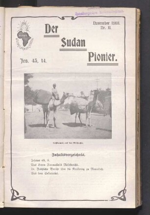 Nr. 11. November 1908