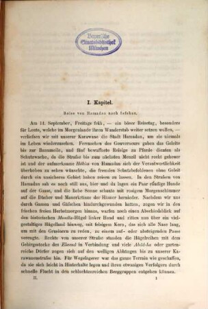 Reise der K. Preussischen Gesandtschaft nach Persien 1860 und 1861 : Geschildert von Heinrich Brugsch, 2