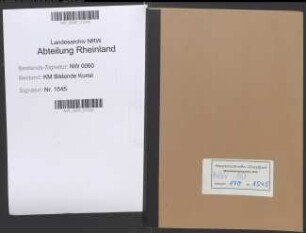 Landeszuschüsse für die Lippische Landesbibliothek Detmold.