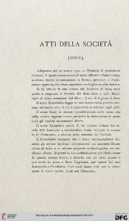 Atti della società (1901)