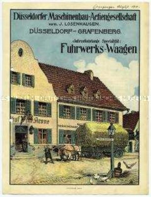 Fuhrwerks-Waagen
