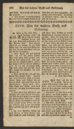XXVIII. Von der wahren Busse und Bekehrung.