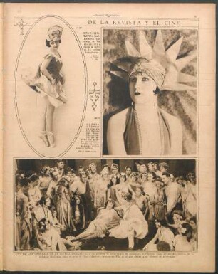 De la revista y el cine [Fotografías]