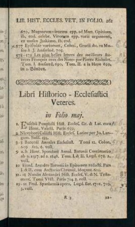 261-272, in Folio maj. - in Quarto maj.