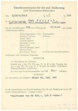 Gerlach, Karl