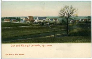 Leutewitz. Dorf und Rittergut