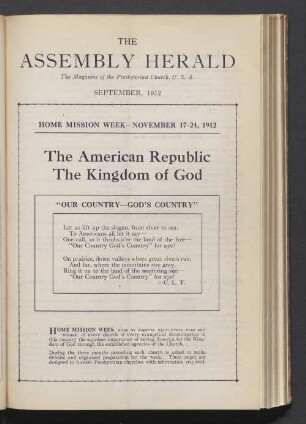 September, 1912