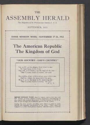 September, 1912