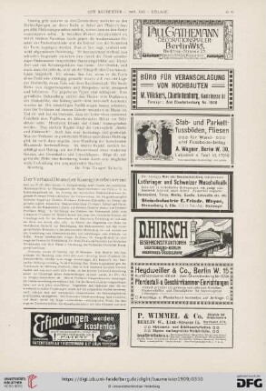 Der Verband Deutscher Kunstgewerbevereine