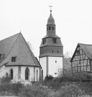 Evangelische Kirche (Kirche, ev.); Altenstadt, Turmgasse 3