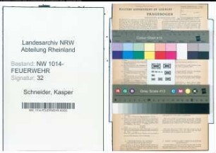 Entnazifizierung Kasper Schneider , geb. 28.11.1892 (Landwirt)