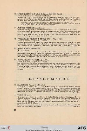 III Glasgemälde (Nr. 195-196)