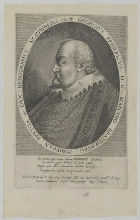 Bildnis des Georgivs Fridiricvs Brandenbvrg