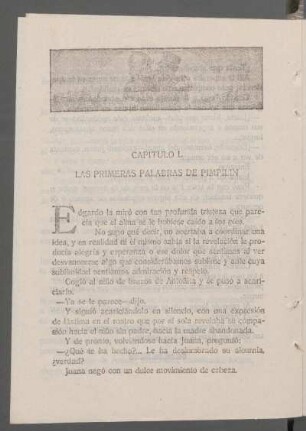 Capítulo L - Las primeras palabras de Pimpilín