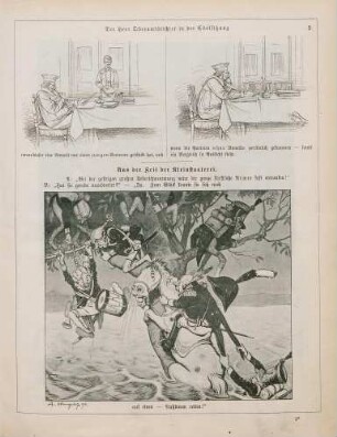 "Der Herr Oberamtsrichter in der Civilsitzung" "Aus der Zeit der Kleinstaaterei"