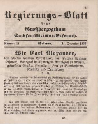 Nr. 42 : 21. Dezember 1853
