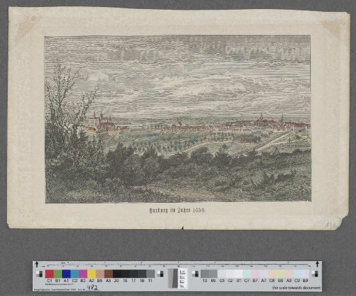 Harburg im Jahre 1650