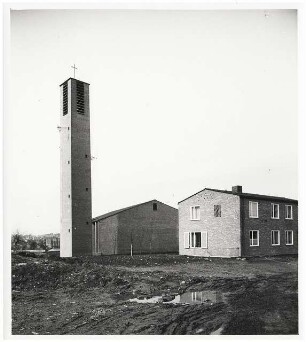 Evangelisches Gemeindezentrum, Herford: Pfarrhaus Südseite