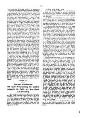 Deutscher Turnlehrertag und Haupt-Versammlung des Zentralausschusses für Volks- und Jugendspiele zu Quedlinburg