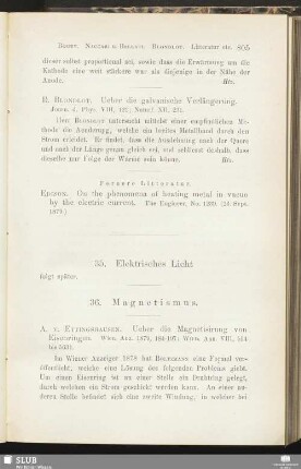 35. Elektrisches Licht