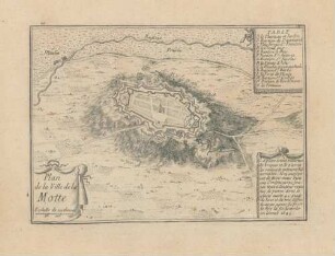 Plan de la Ville de la Motte