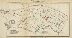 Karte VI. 1tes Spandauer Revier