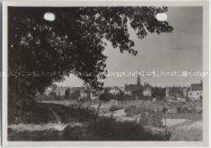 Brunsbüttelkoog, Blick auf die Stadt