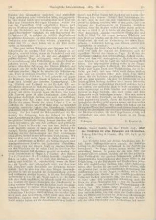 372-373 [Rezension] Kahnis, Karl Friedr. Aug., Ueber das Verhältniss der alten Philosophie zum Christenthum