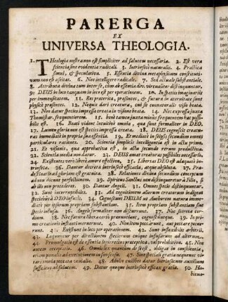 333a-333b, Parerga Ex Universa Theologia.