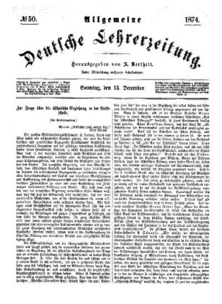 Zur Frage über die ästhetische Erziehung in der Volksschule