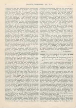 56-58 [Rezension] Tennant, F. R., The origin and propagation of sin