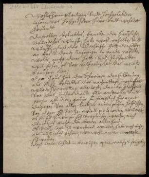 Brief von Johann Wilhelm Hütterodt an Friedrich Lucae