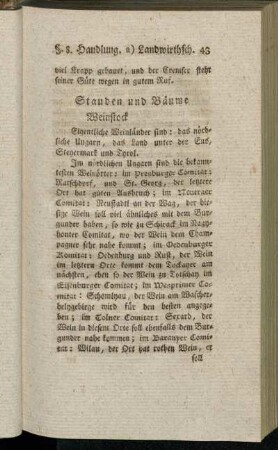 Stauden und Bäume