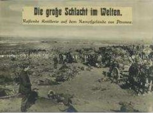 Rastende Soldaten bei Péronne