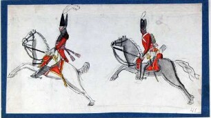 Offizier und Reiter der sächsischen Prinz-Johann-Chevauleger