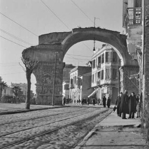 Griechenland. Thessaloniki. Galeriusbogen in Thessaloniki.