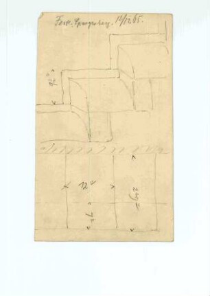 Recto: Spangenberg, Schloss, Treppe