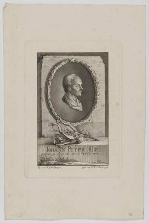 Bildnis des Iohann Peter Uz