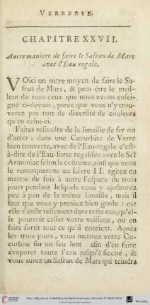 Chapitre XXVII