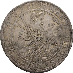 Münze, Doppeltaler, 1615