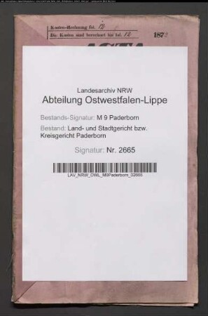 Erblasser: Altrogge, Theresia, geb. Nolte: