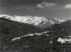 Blick auf die Sierra Nevada, Andalusien