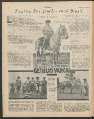 También hay gauchos en el Brasil