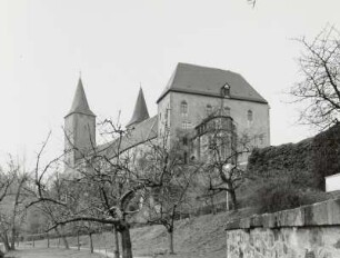 Schloss Rochlitz. Ansicht von Südosten