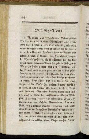 XVII. Agesilaus.