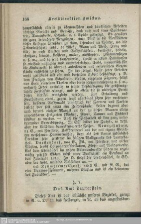 § 7. Das Amt Lauterstein