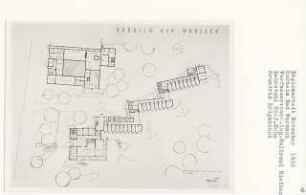Kurheim Bad Wurzach (Diplomarbeit bei Karl Wilhelm Ochs): Grundriss Erdgeschoss 1:200