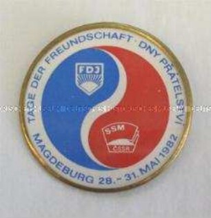 FDJ (Freie Deutsche Jugend), Treffen der Freundschaft zwischen der Jugend der DDR und der Tschechoslowakei in Magdeburg