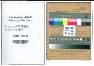 Entnazifizierung Walter Nette , geb. 06.02.1910 (Angestellter)